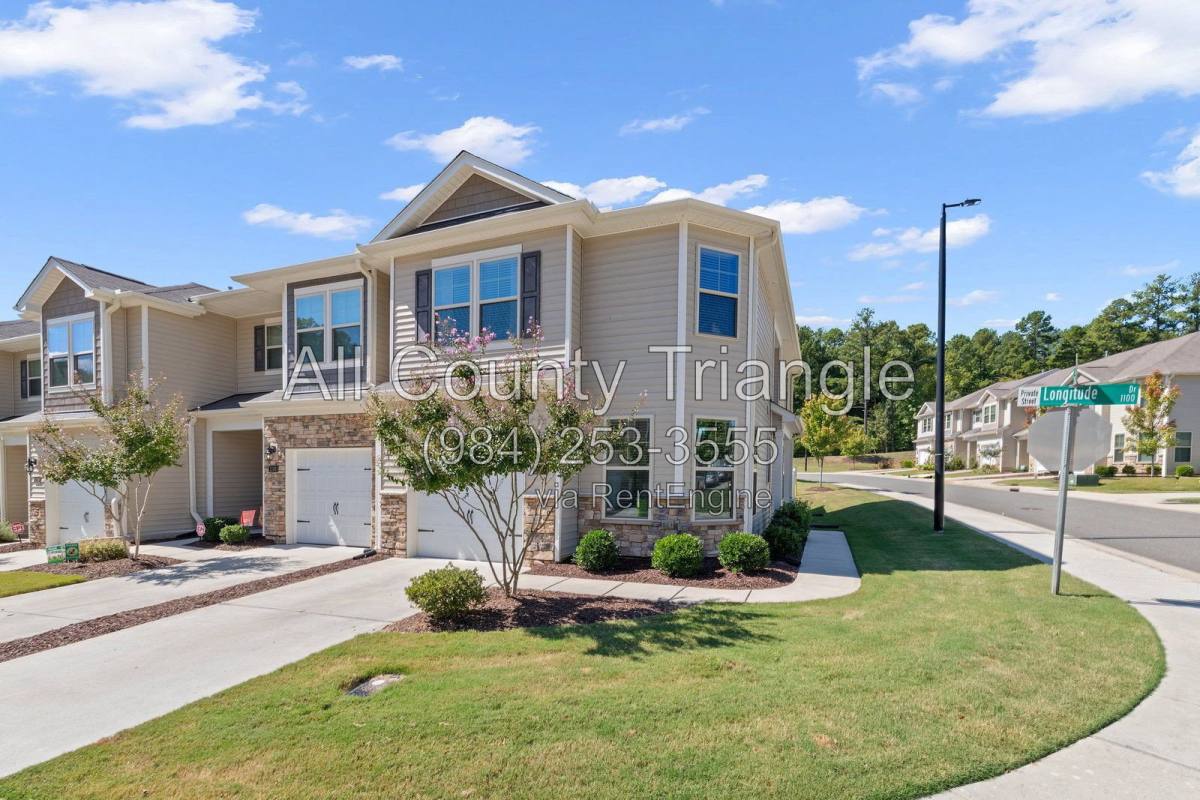 Townhouse for rent at 1104 Longitude Dr, Durham, NC 27713
