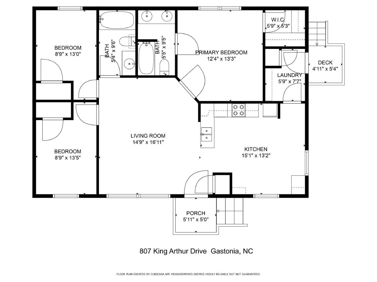 House for rent at 807 King Arthur Dr, Gastonia, NC 28056