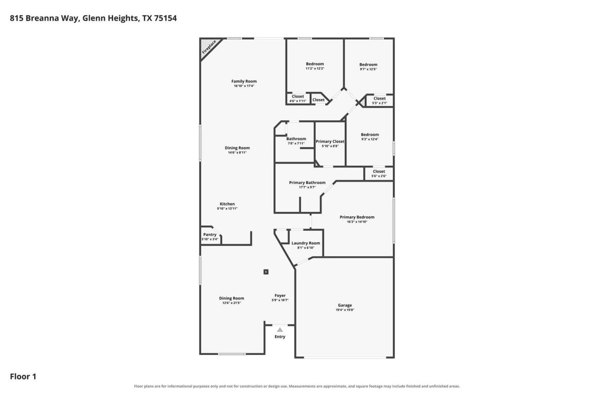 House for rent at 815 Breanna Way, Red Oak, TX 75154