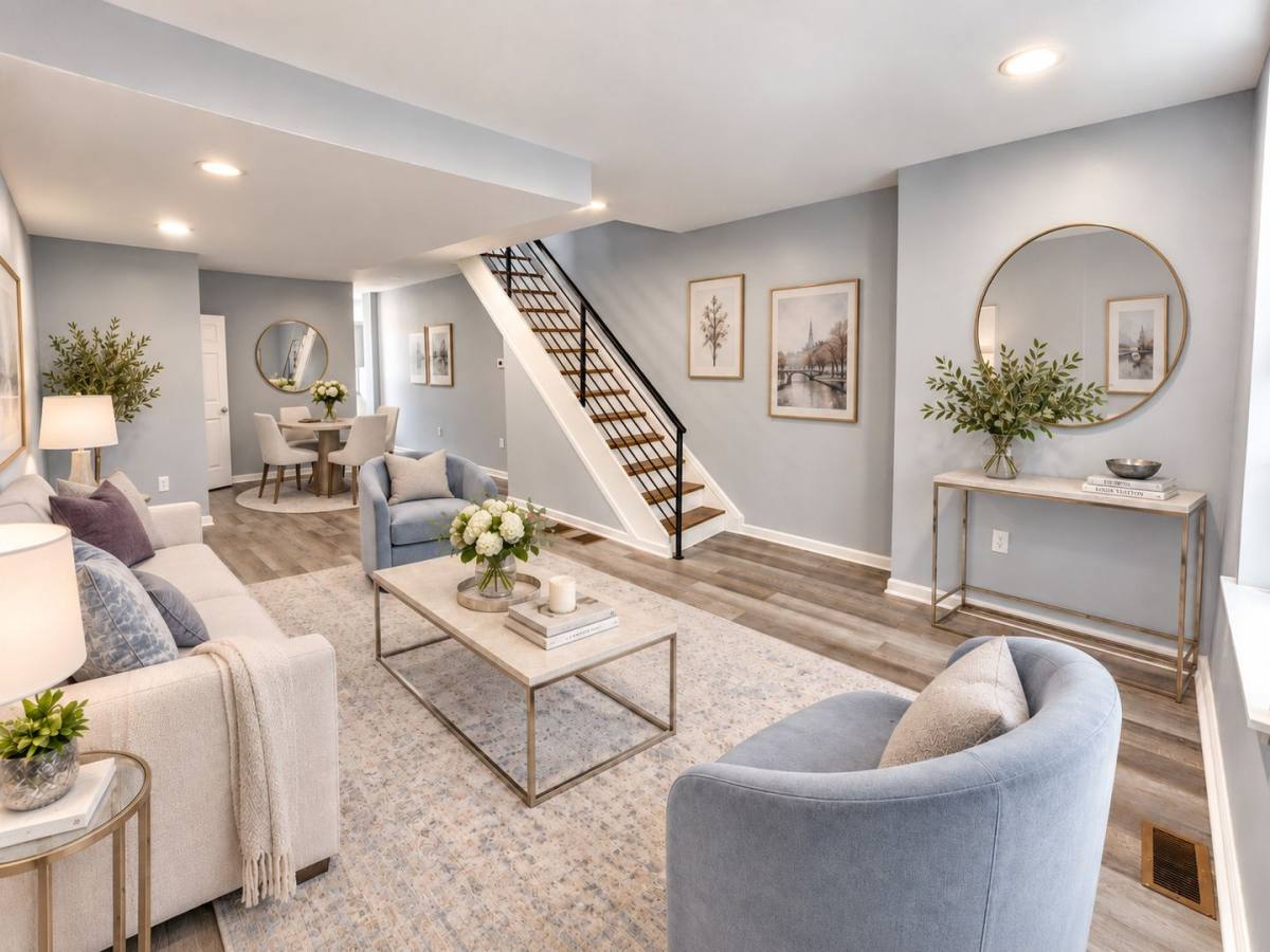 Townhouse for rent at 6418 N Woodstock St, Philadelphia, PA 19138
