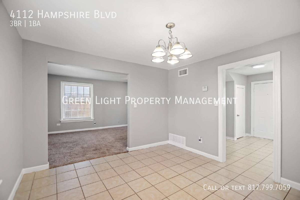 House for rent at 4112 Hampshire Blvd, Fort Worth, TX 76103