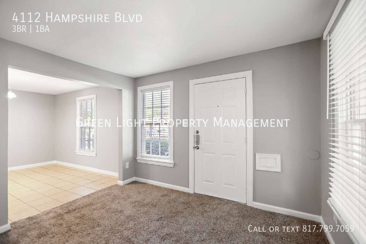 House for rent at 4112 Hampshire Blvd, Fort Worth, TX 76103