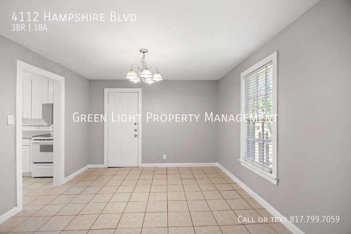 House for rent at 4112 Hampshire Blvd, Fort Worth, TX 76103