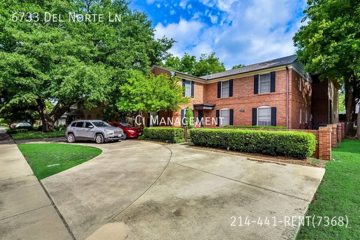 Apartment for rent at 6733 Del Norte Lane, Dallas, TX 75225