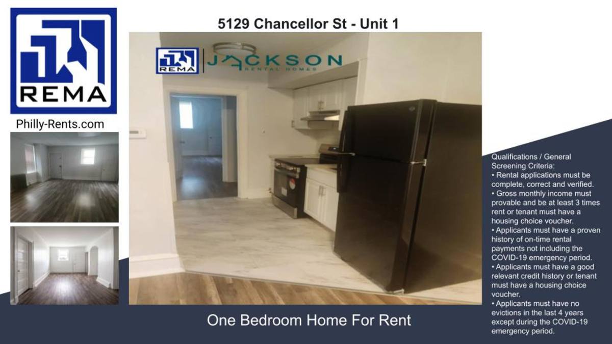 Apartment for rent at 5129 Chancellor St, Philadelphia, PA 19139