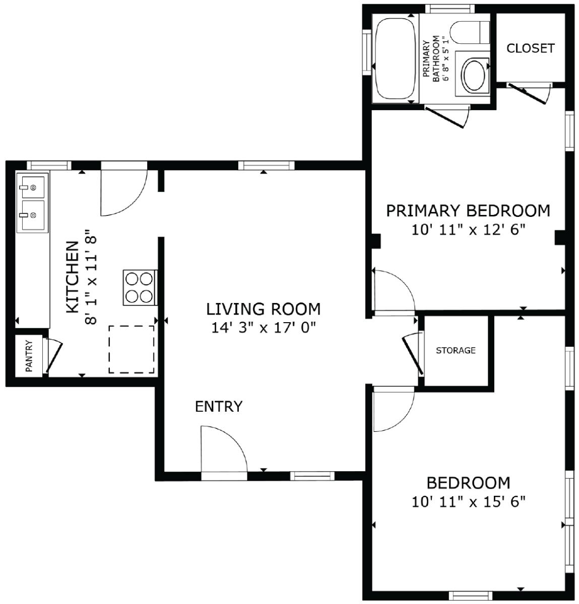 Townhouse for rent at 201 Cloud St #B, Killeen, TX 76541