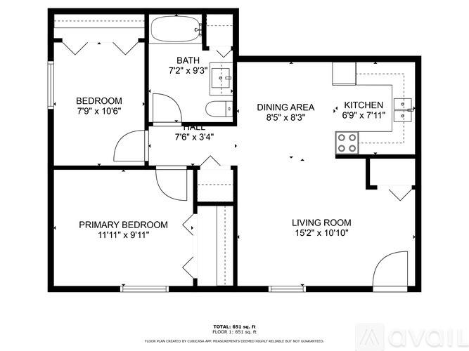 Apartment for rent at 601 W 9th St #2, Storm Lake, IA 50588