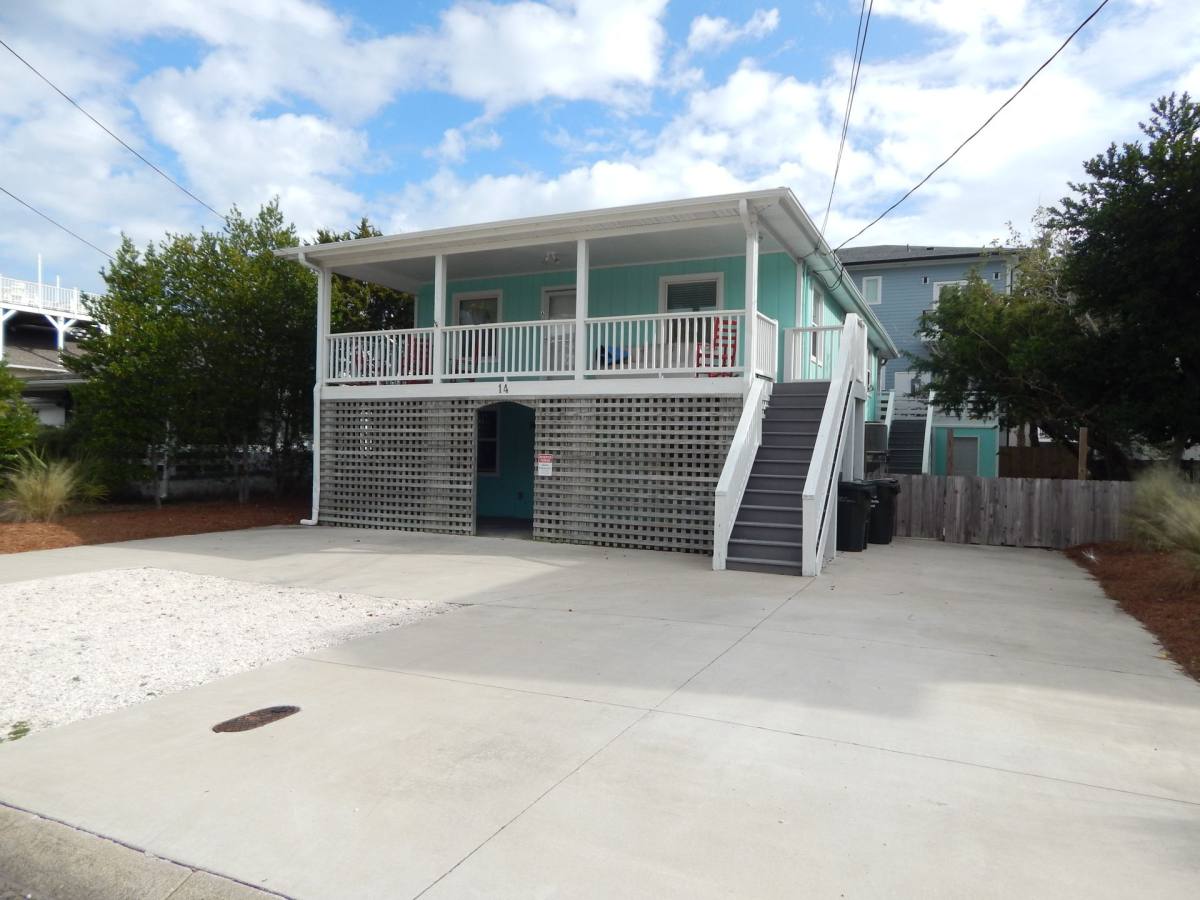 Townhouse for rent at 14 Lagoon Dr, Lower Unit, Wrightsville Beach, NC 28480