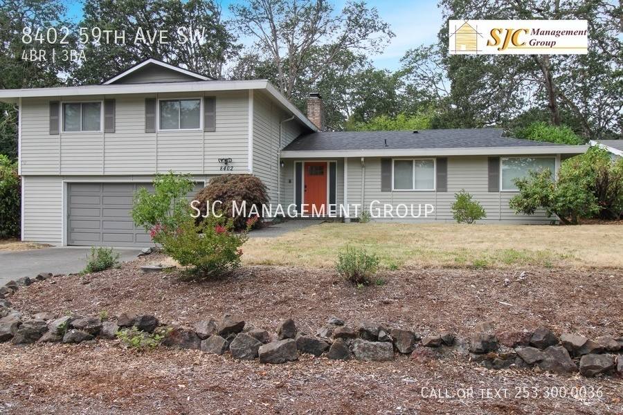 House for rent at 8402 59th Ave SW, Lakewood, WA 98499