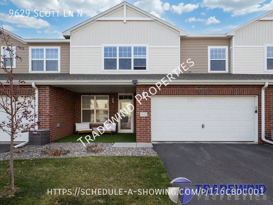 Townhouse for rent at 9629 Scott Lane N, Minneapolis, MN 55443