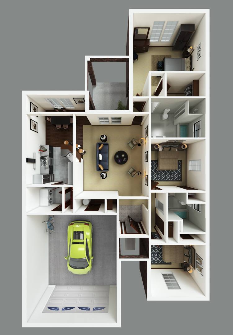 Apartment for rent at 2200 2202 Shamrock Lane, Troy, OH 45373