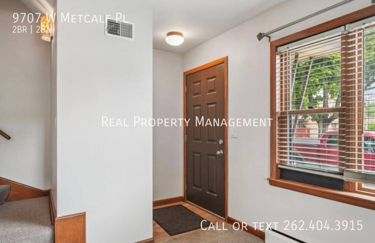 Apartment for rent at 9707 W Metcalf Place, Milwaukee, WI 53222
