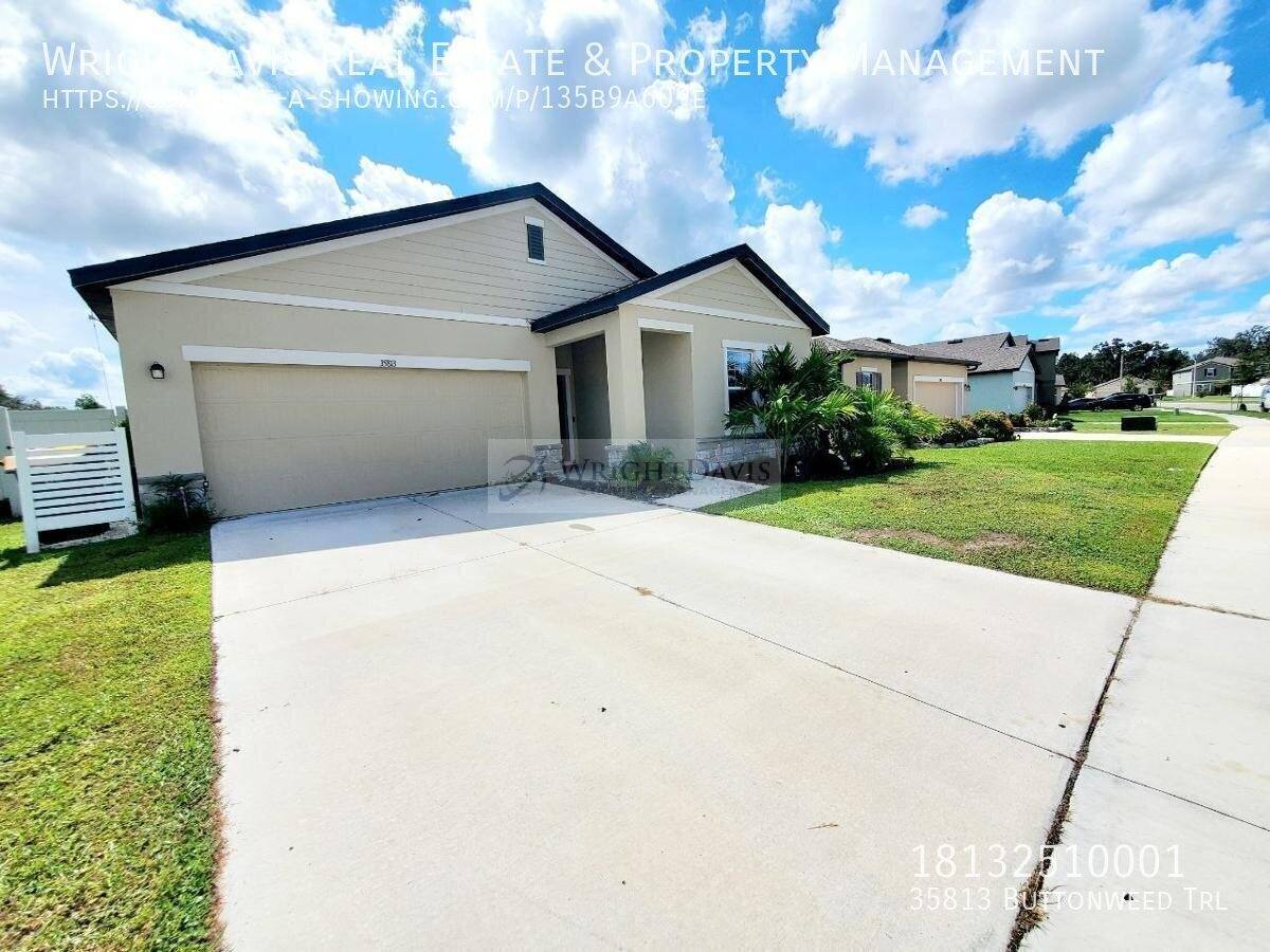 House for rent at 35813 Buttonweed Trail, Zephyrhills, FL 33541