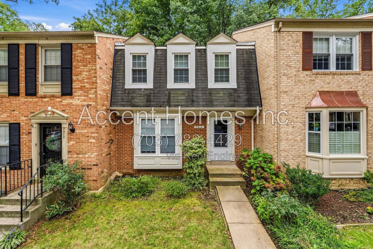 Townhouse for rent at 7915 Birchtree Court, Springfield, VA 22152
