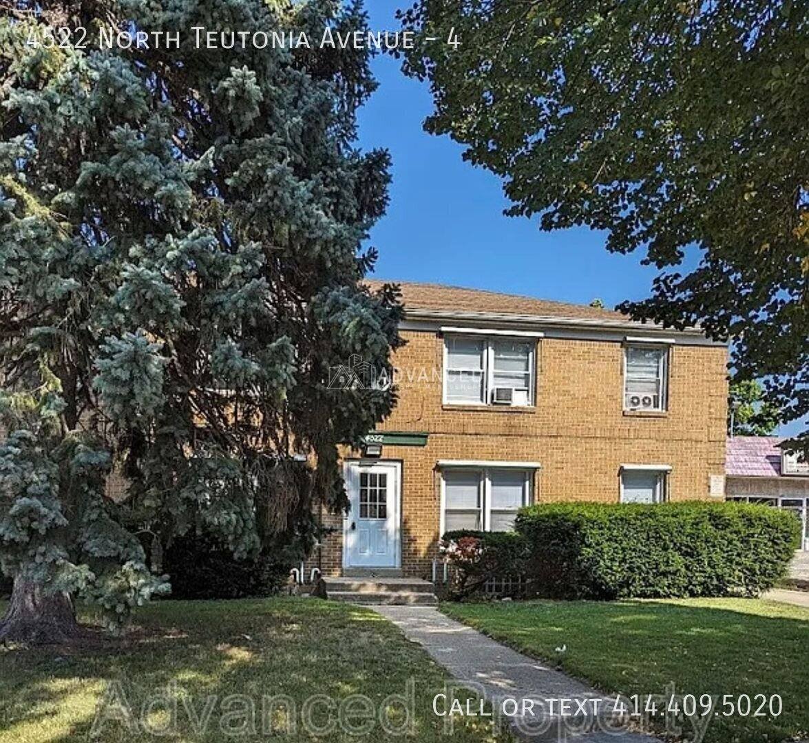 Apartment for rent at 4522 N Teutonia Ave #4, Milwaukee, WI 53209
