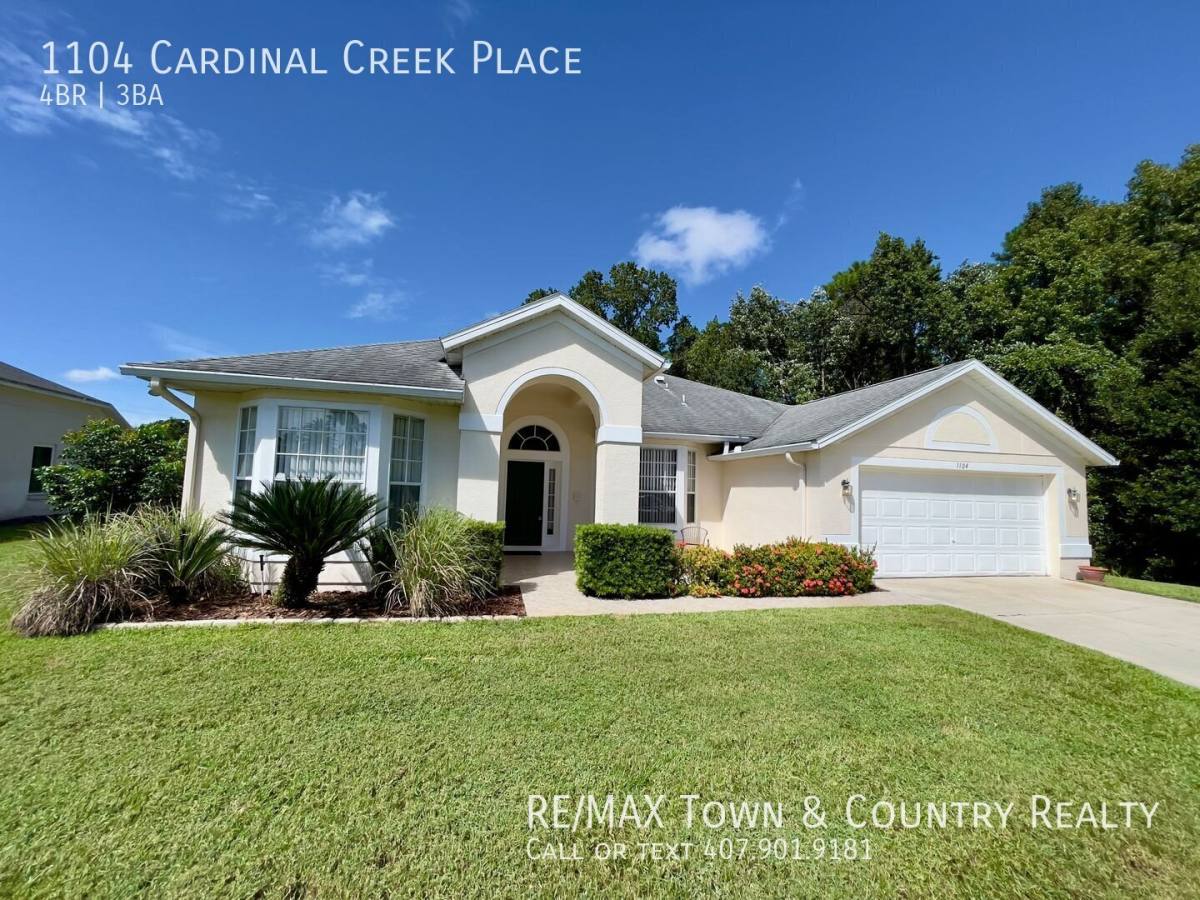 House for rent at 1104 Cardinal Creek Place, Oviedo, FL 32765