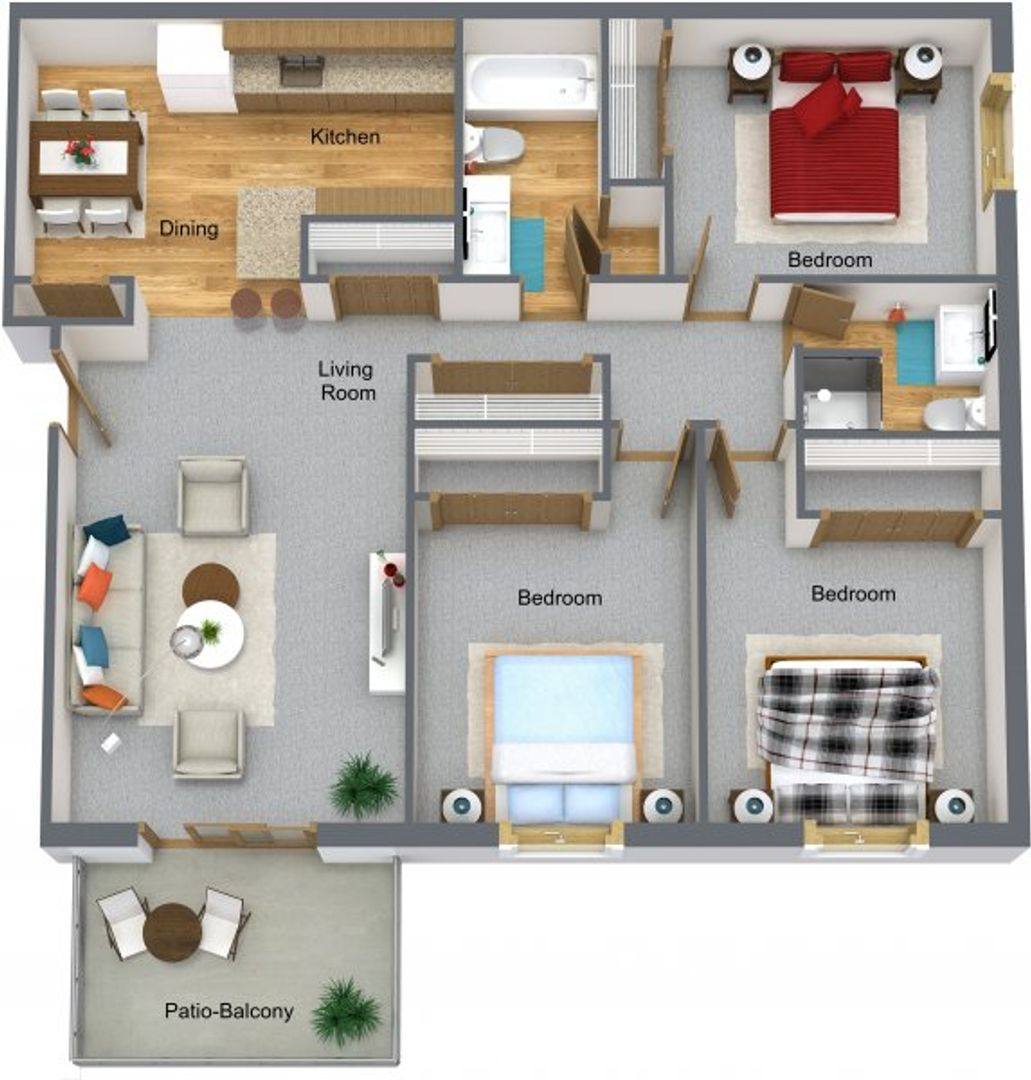 Apartment for rent at 1122 N Dubuque St, Iowa City, IA 52245