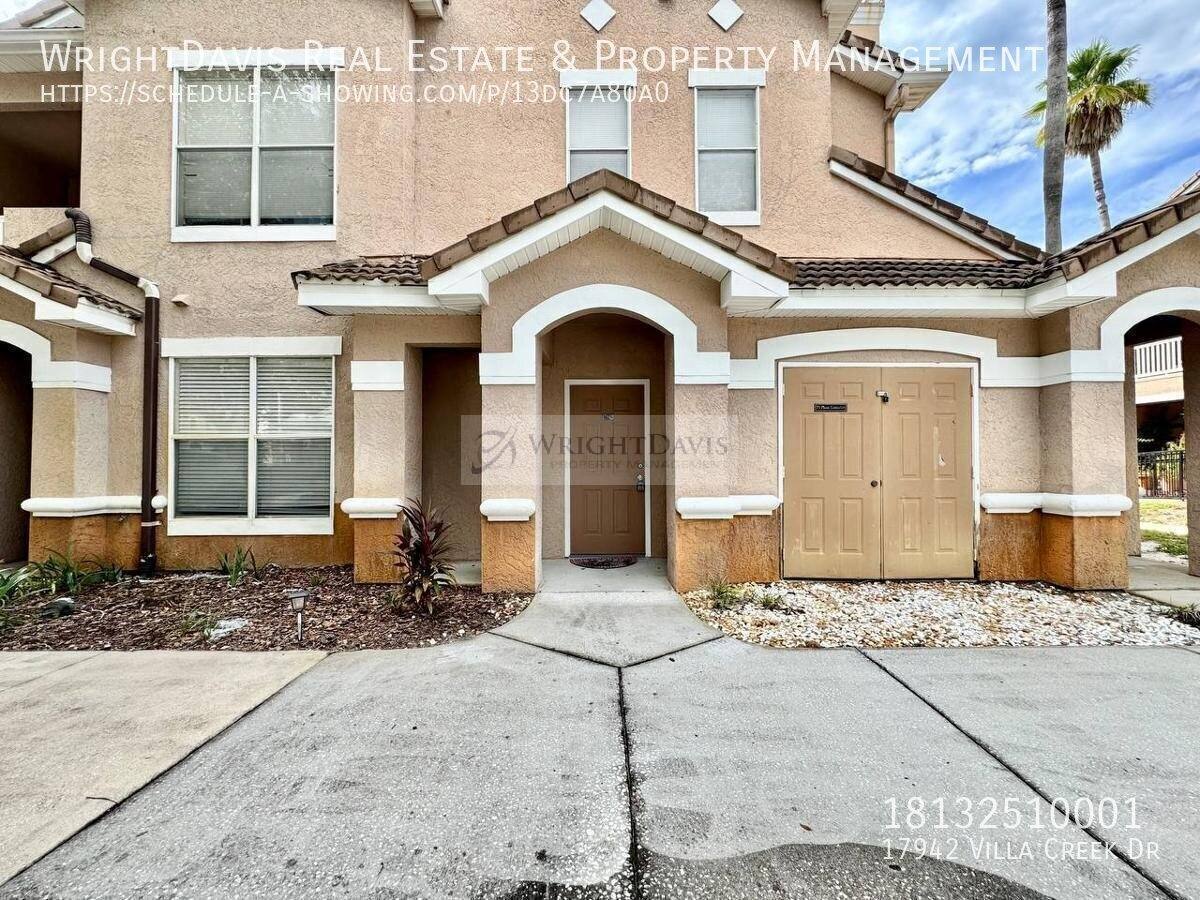 Condo for rent at 17942 Villa Creek Dr, Tampa, FL 33647