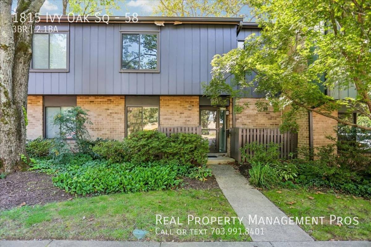 Townhouse for rent at 1815 Ivy Oak Square #58, Reston, VA 20190
