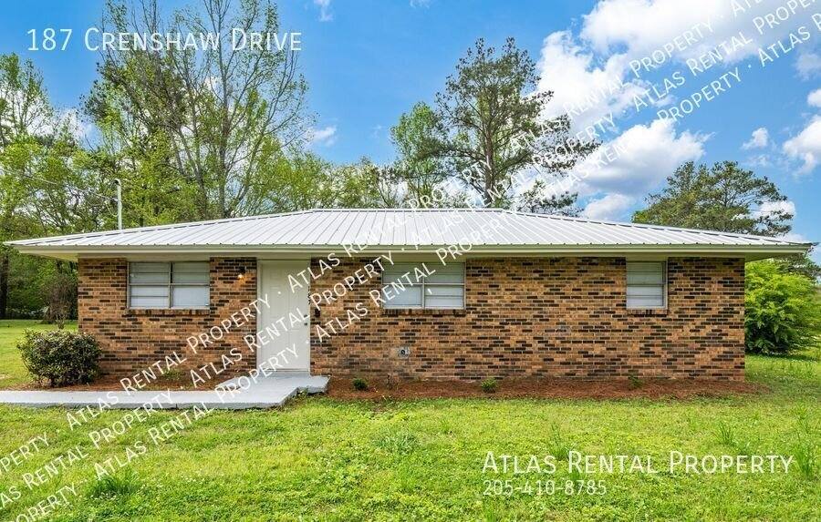 House for rent at 187 Crenshaw Dr, Wetumpka, AL 36092