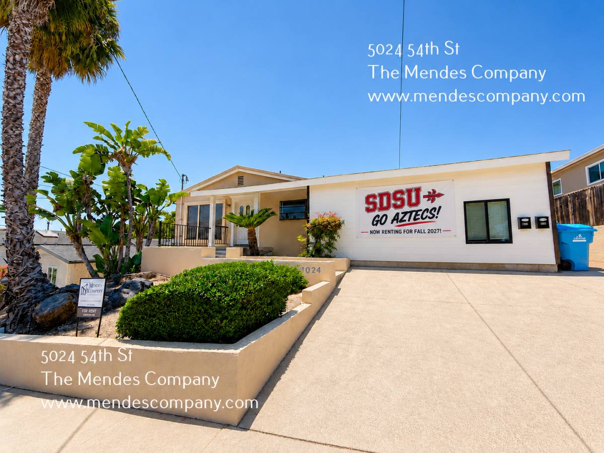 Apartment for rent at 5024 54th St, San Diego, CA 92115