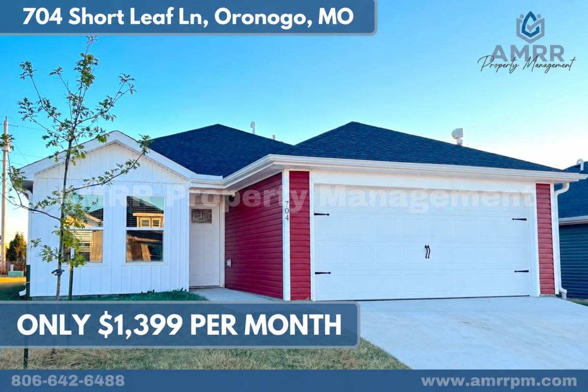 House for rent at 704 Short Leaf Lane, Oronogo, MO 64855