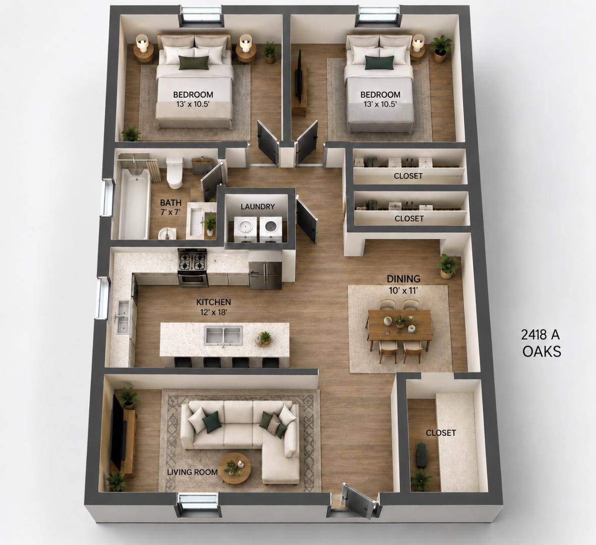 Apartment for rent at 2402 S 2nd St #2418A, Allentown, PA 18103