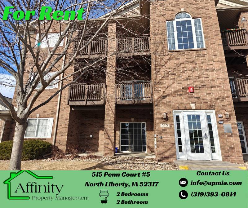 Apartment for rent at 515 Penn Court #5, North Liberty, IA 52317