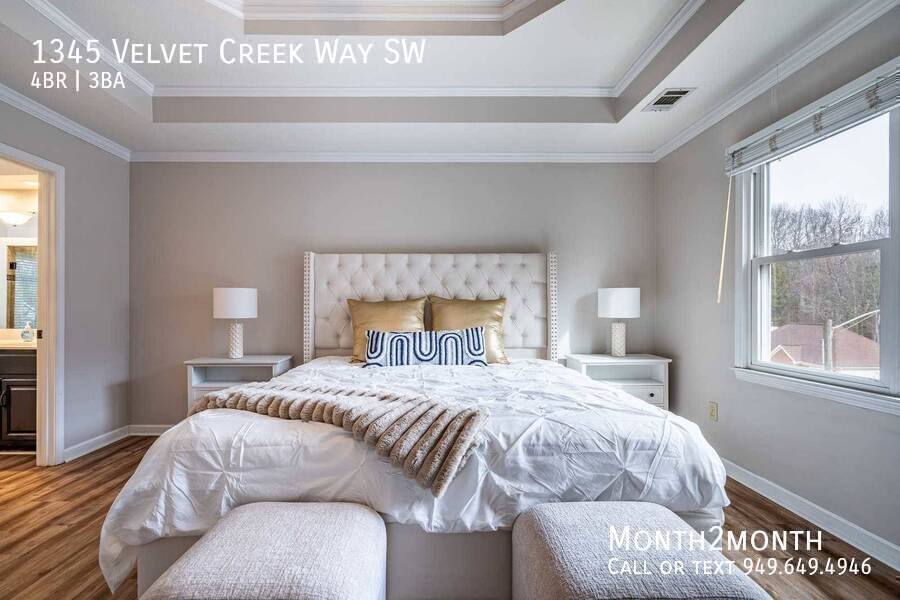 House for rent at 1345 Velvet Creek Way SW, Marietta, GA 30008