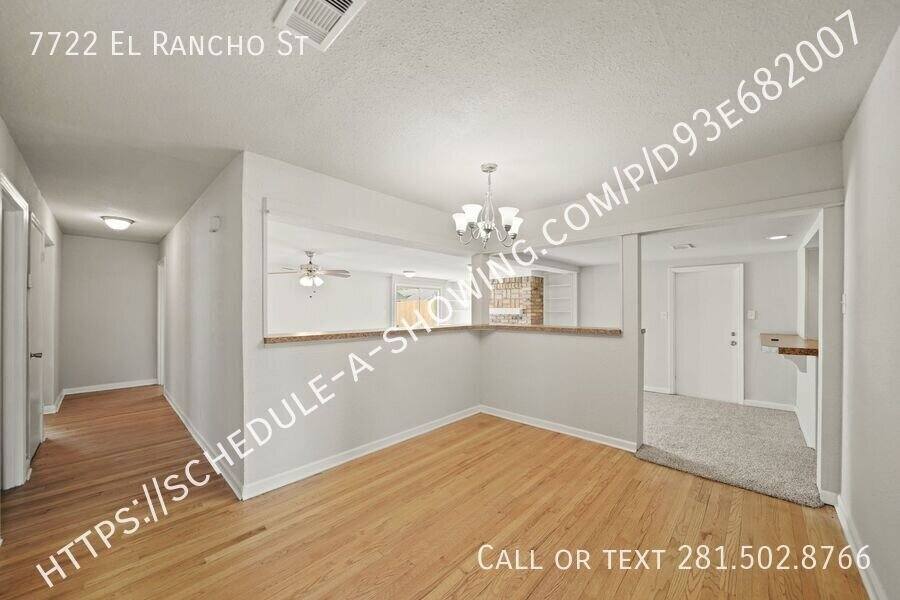 House for rent at 7722 El Rancho St, Houston, TX 77087
