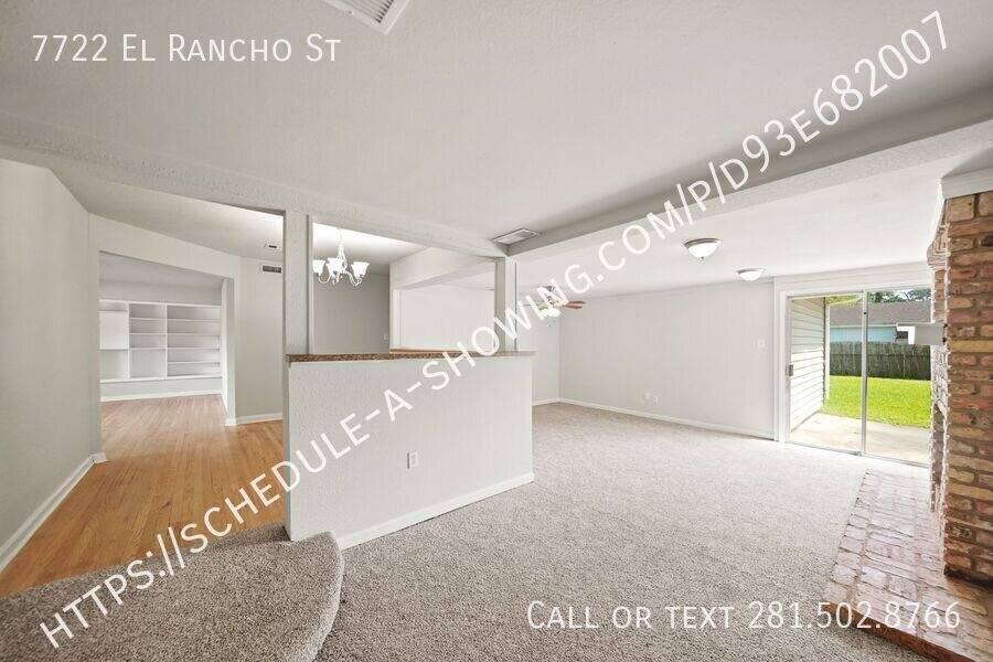 House for rent at 7722 El Rancho St, Houston, TX 77087