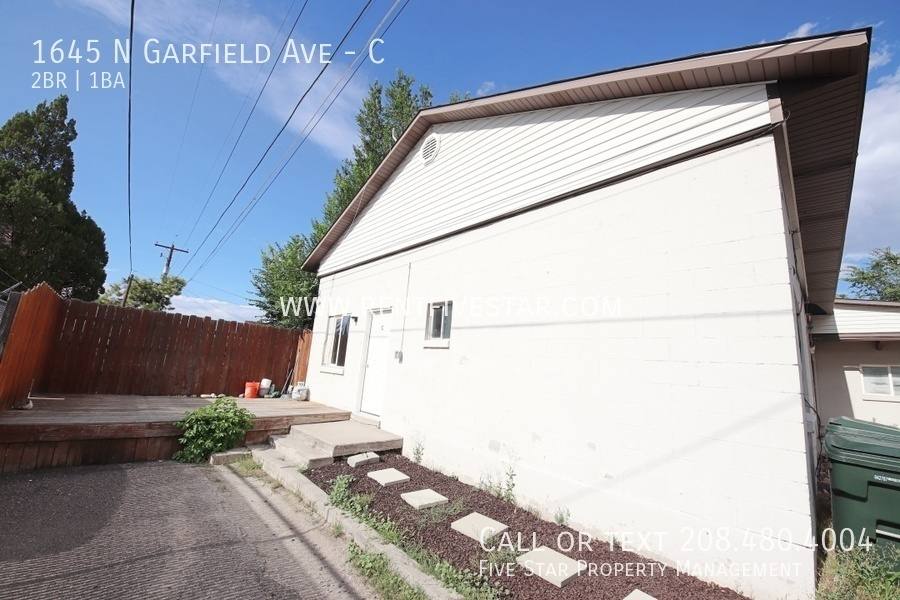 Apartment for rent at 1645 N Garfield Ave #C, Pocatello, ID 83204