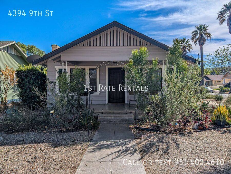 House for rent at 4394 9th St, Riverside, CA 92501