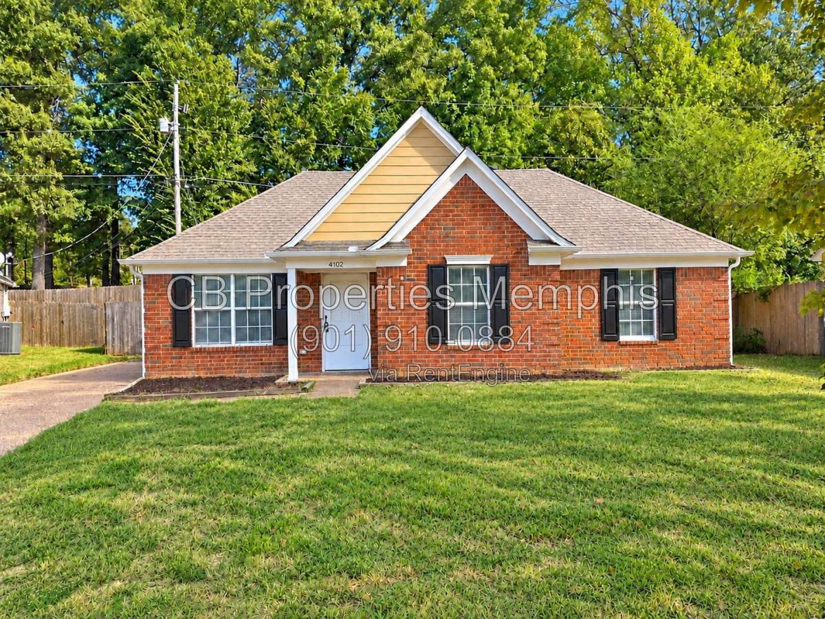 House for rent at 4102 Angelace Dr N, Memphis, TN 38135