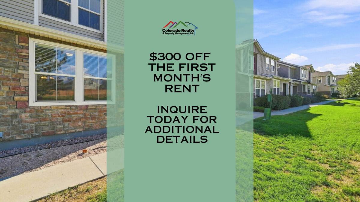 Townhouse for rent at 7386 Sandy Springs Point, Fountain, CO 80817