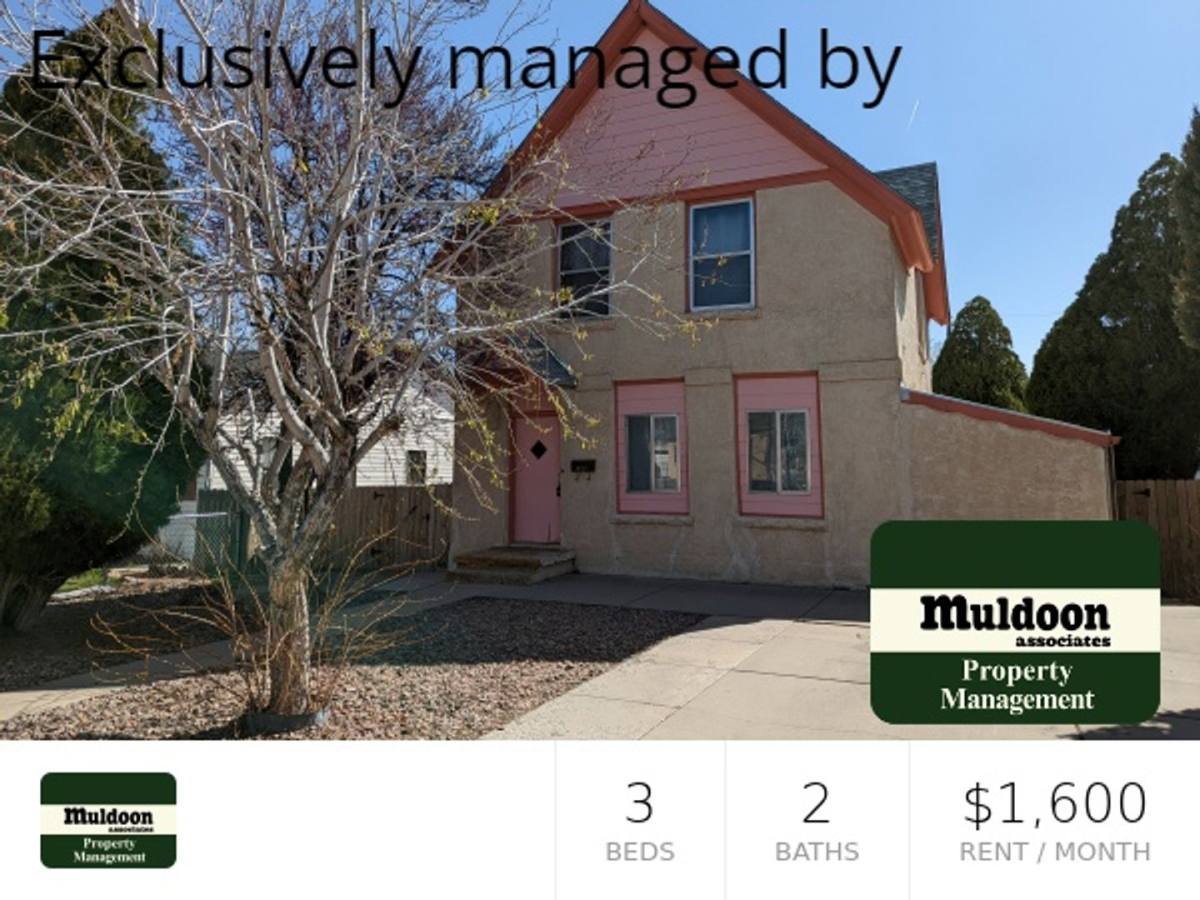 House for rent at 2812 3rd Ave, Pueblo, CO 81003