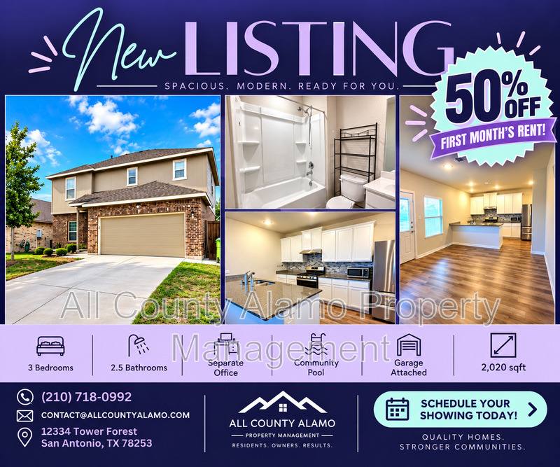 House for rent at 12334 Tower Forest, San Antonio, TX 78253