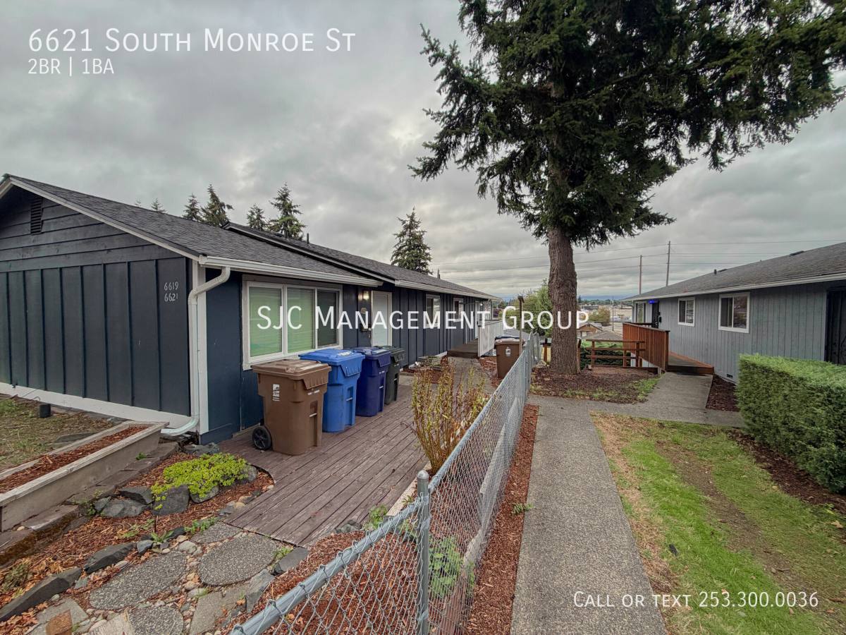 Apartment for rent at 6621 S Monroe St, Tacoma, WA 98409