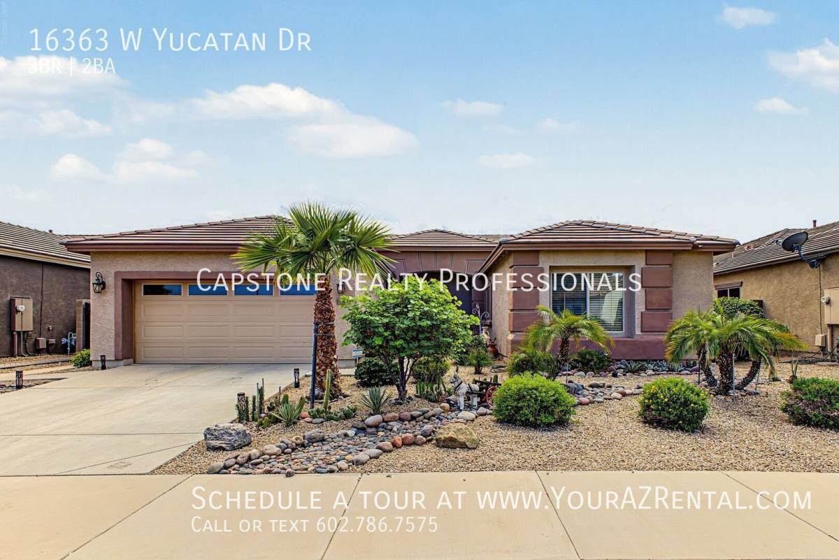 House for rent at 16363 W Yucatan Dr, Surprise, AZ 85388