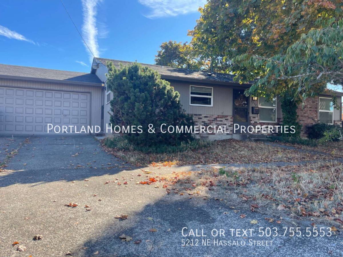 House for rent at 5212 NE Hassalo St, Portland, OR 97213