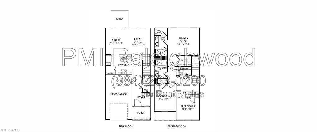 Townhouse for rent at 675 Rolling Fields Dr, Graham, NC 27253