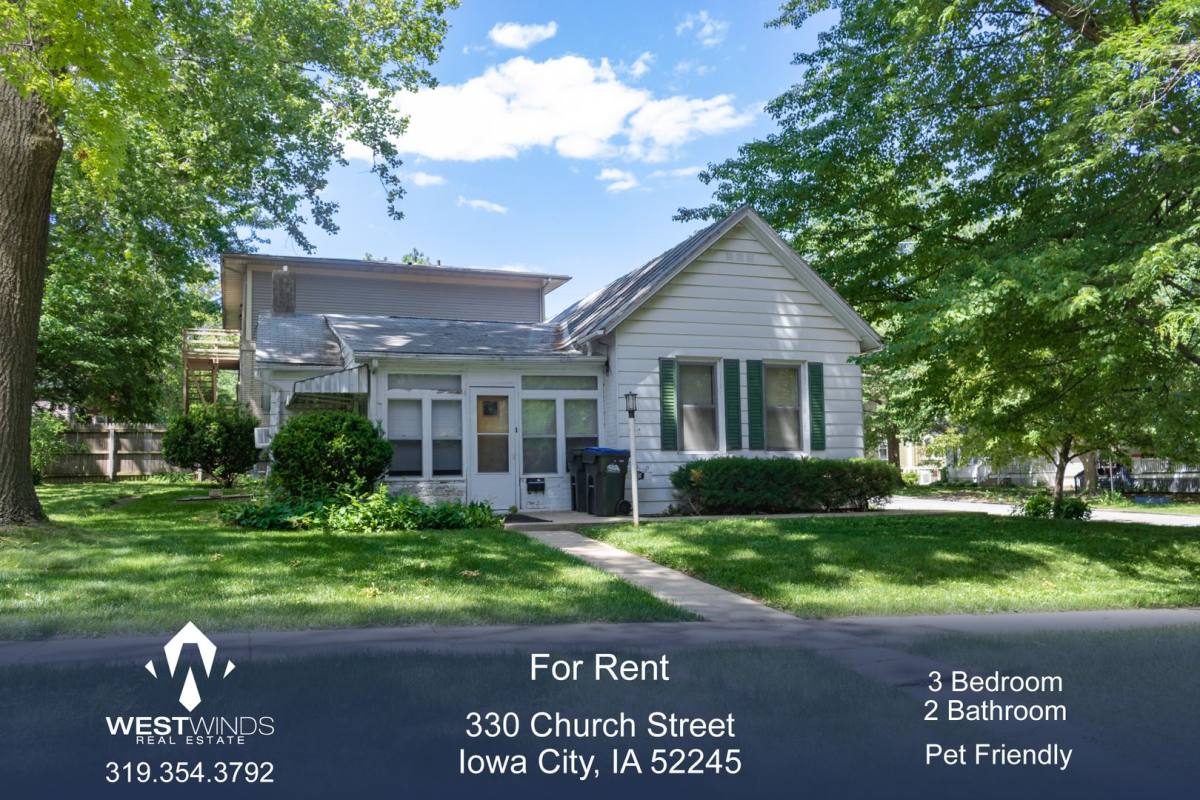 House for rent at 330 Church St, Iowa City, IA 52245