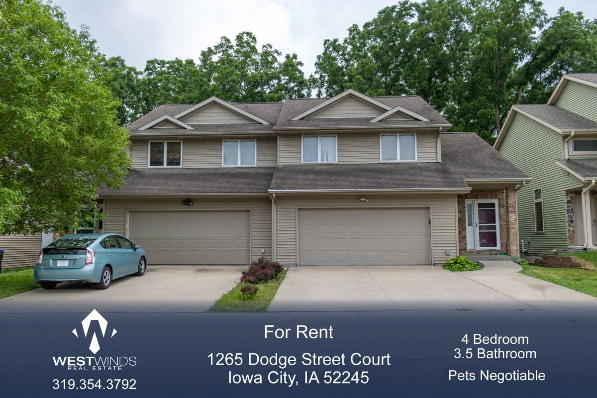 House for rent at 1265 Dodge St Court, Iowa City, IA 52245