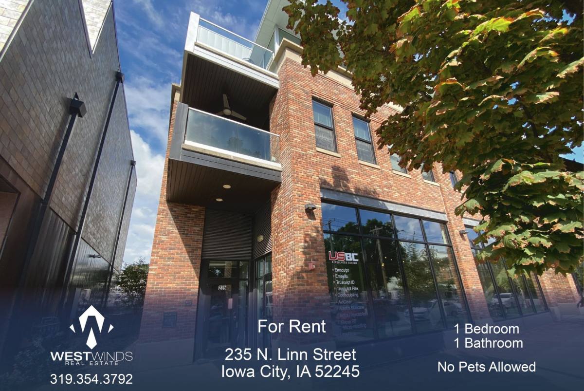 Apartment for rent at 235 N Linn St, Iowa City, IA 52245