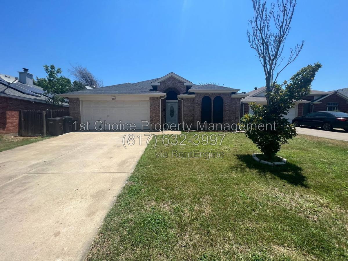 House for rent at 8059 Raleigh Court, Fort Worth, TX 76123