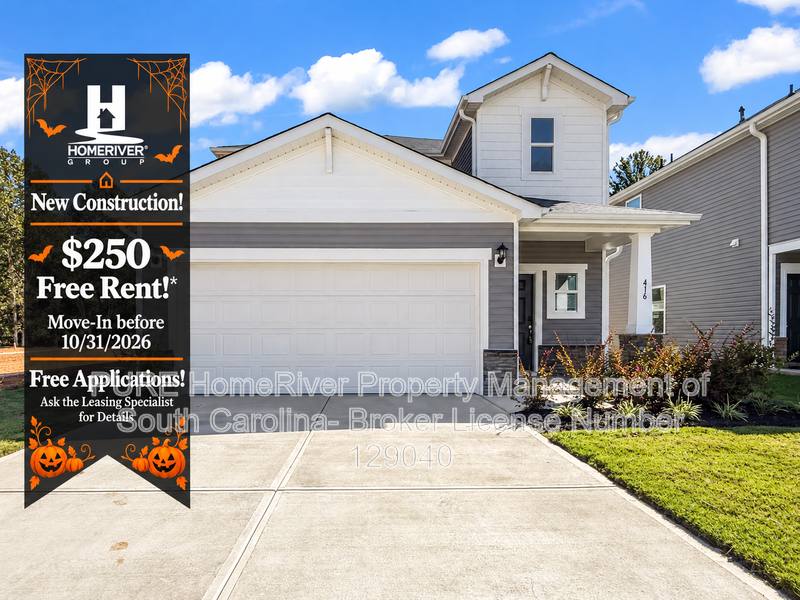 House for rent at 416 Upland Water Court, Spartanburg, SC 29301