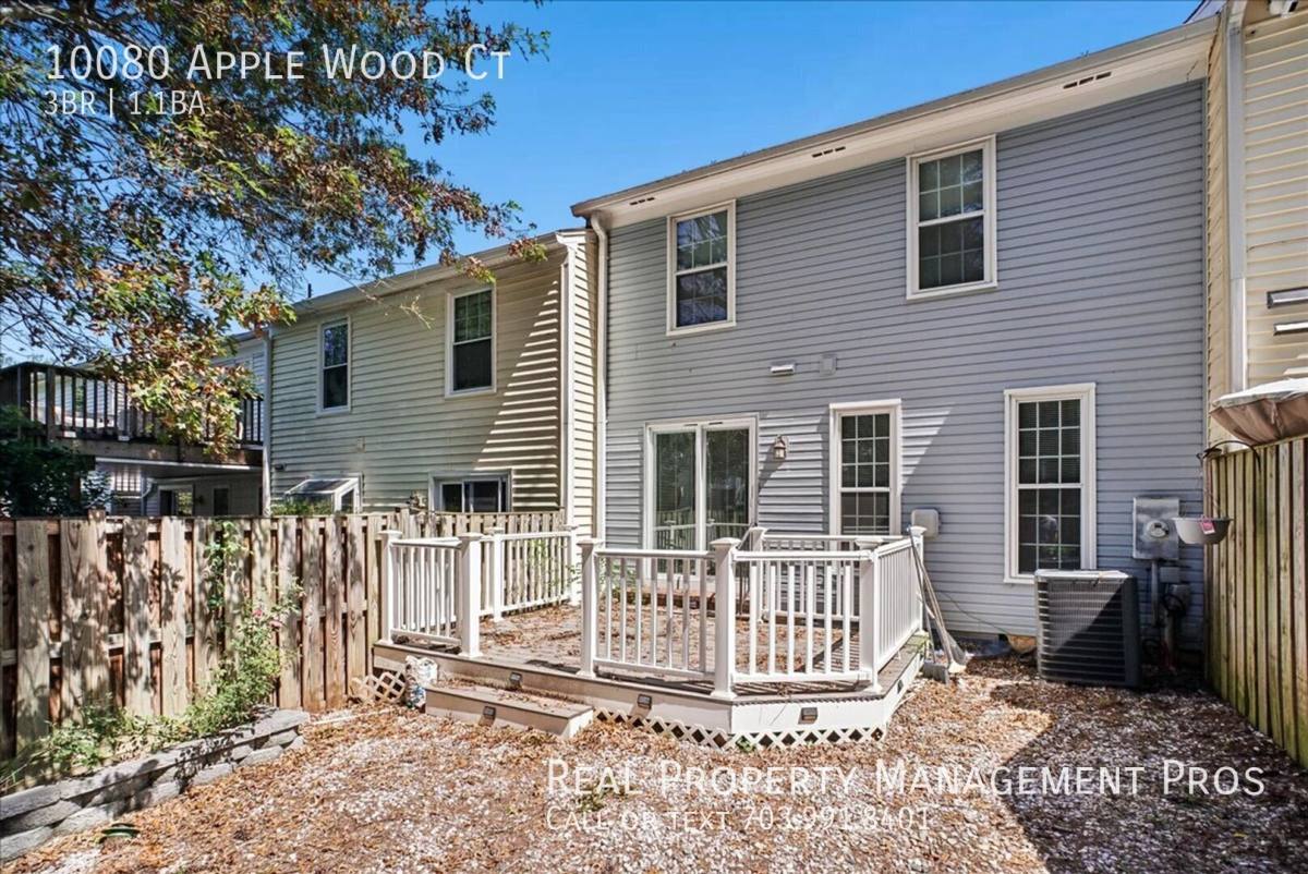 Townhouse for rent at 10080 Apple Wood Court, Burke, VA 22015