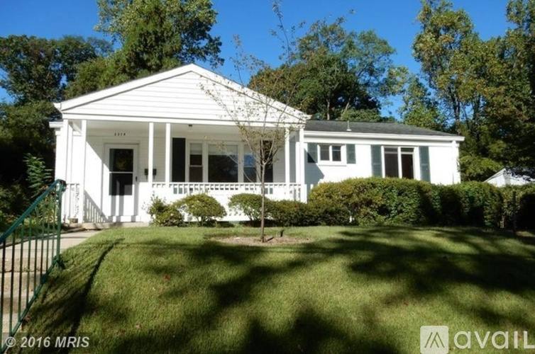 House for rent at 3314 Stanford St, Hyattsville, MD 20783