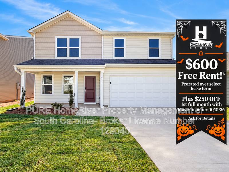 House for rent at 492 Sundown Dr, Spartanburg, SC 29302