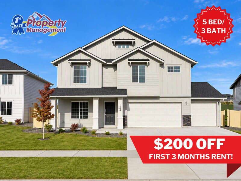 House for rent at 1284 W Pack River Dr, Meridian, ID 83642